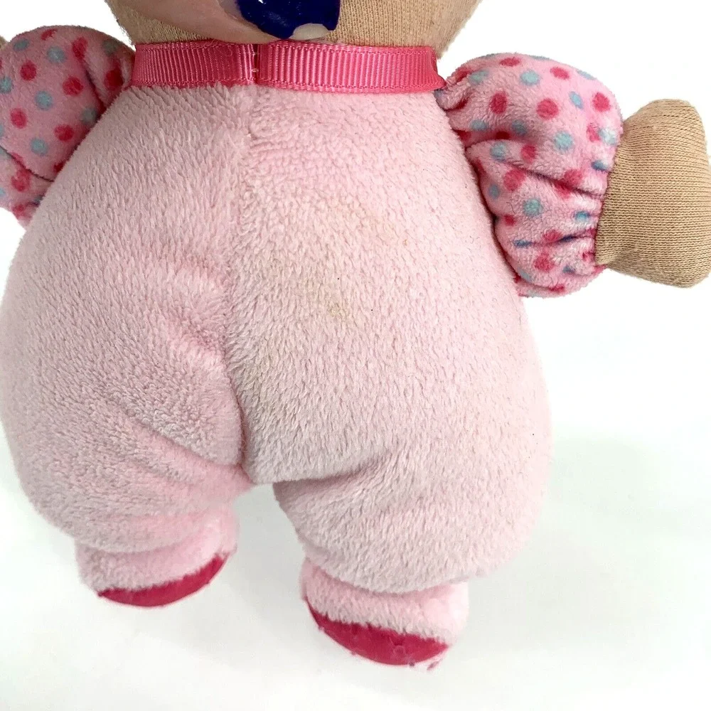 CARTER'S My First Doll BABY GIRL Pink Plush Blue Eyes Rattle Stuffed #‎ 62025
